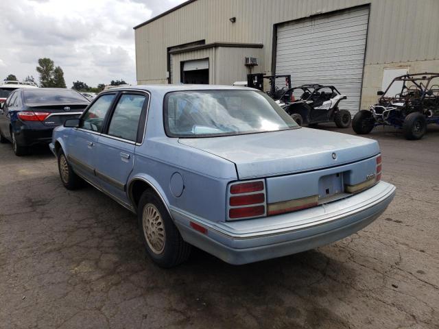 1G3AM55N3P6317756 - 1993 OLDSMOBILE CUTLASS CI SL BLUE photo 2