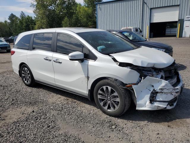 5FNRL6H74NB010171 - 2022 HONDA ODYSSEY EXL თეთრი ფოტო 4