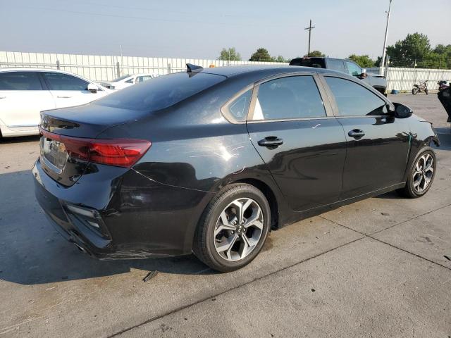3KPF24AD9KE006693 - 2019 KIA FORTE FE BLACK photo 3