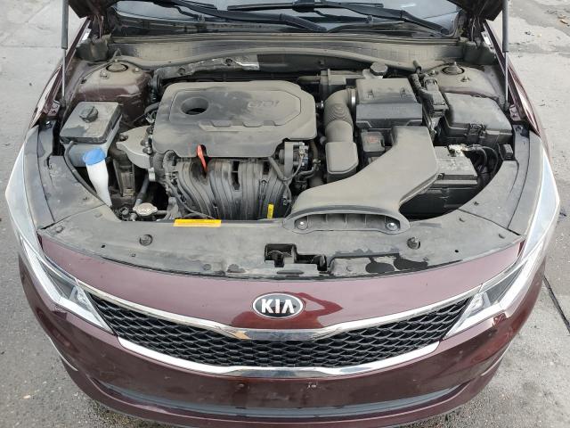 5XXGT4L36JG254654 - 2018 KIA OPTIMA LX 勃艮第红 照片 11