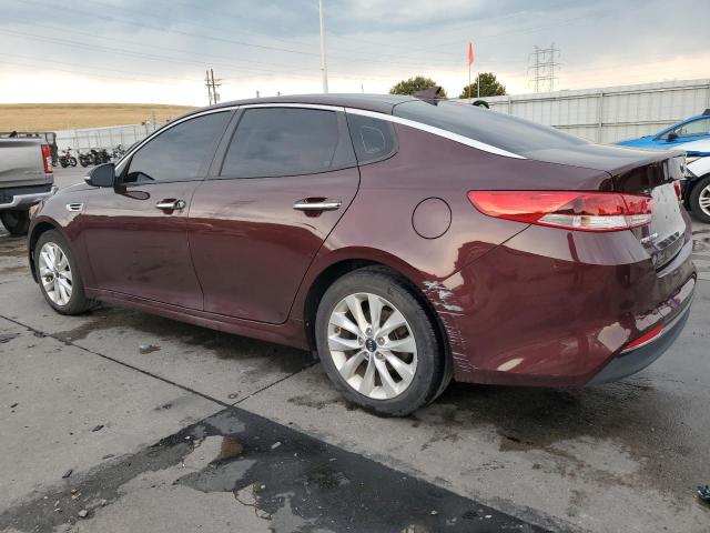 5XXGT4L36JG254654 - 2018 KIA OPTIMA LX 勃艮第红 照片 2