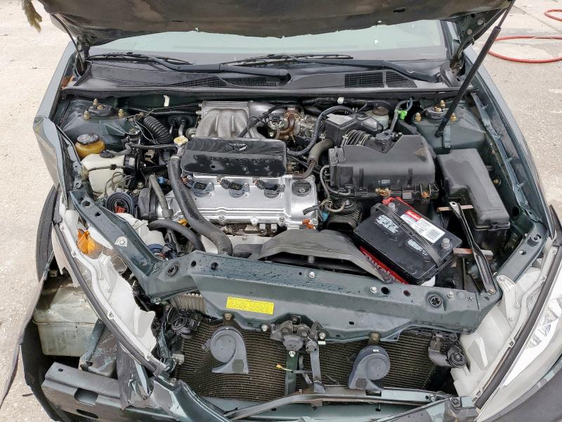 4T1BF32K12U501560 - 2002 TOYOTA CAMRY LE GREEN photo 11