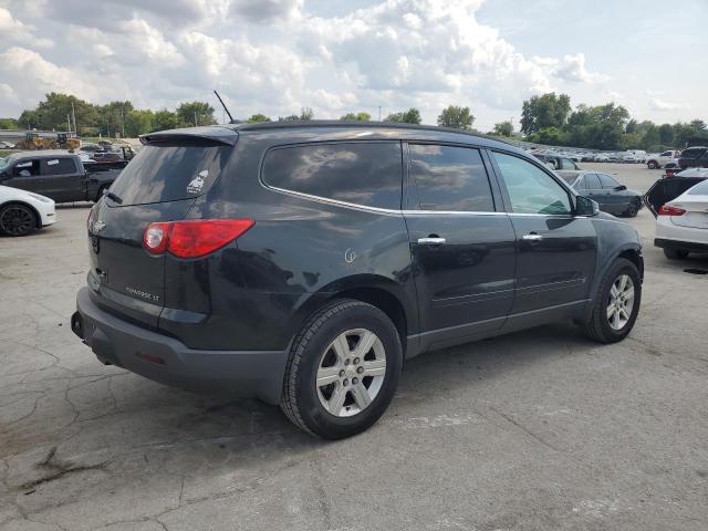 1GNLVFED6AS148504 - 2010 CHEVROLET TRAVERSE LT BLACK photo 3