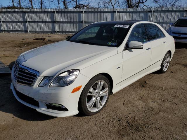 WDDHF8JB9CA520198 - 2012 MERCEDES-BENZ E 350 4MATIC WHITE photo 2