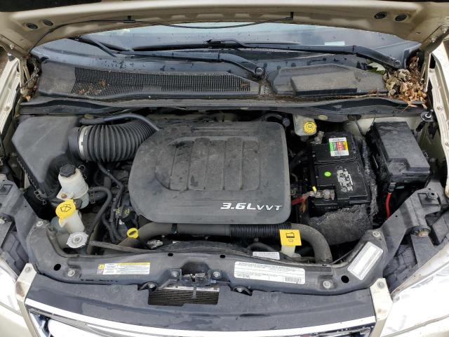 2A4RR8DG2BR780346 - 2011 CHRYSLER TOWN & COU TOURING L BEIGE photo 12