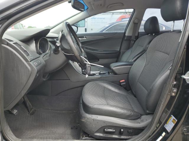 5NPEC4ACXBH090065 - 2011 HYUNDAI SONATA SE BLACK photo 7