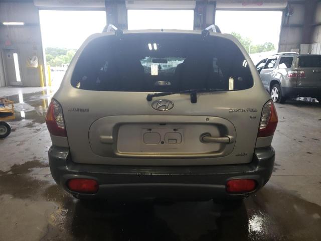 KM8SC73D93U349691 - 2003 HYUNDAI SANTA FE GLS SILVER photo 6