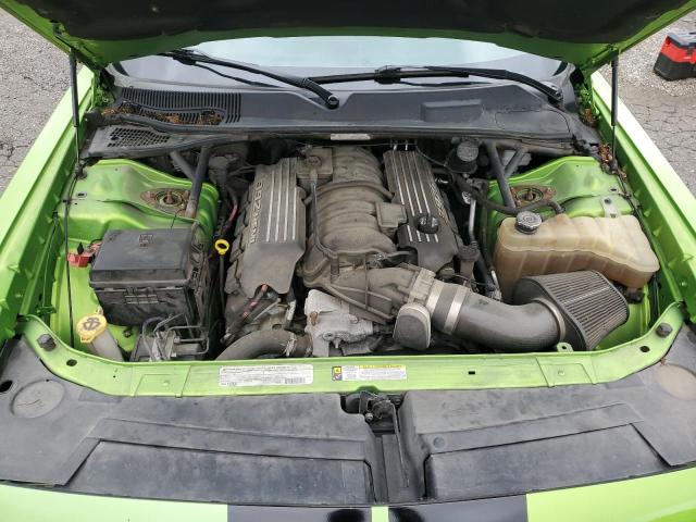 2B3CJ7DJ4BH554860 - 2011 DODGE CHALLENGER SRT-8 GREEN photo 11