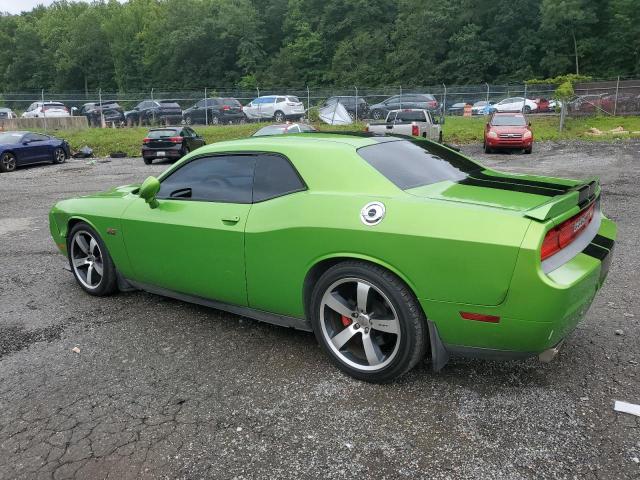 2B3CJ7DJ4BH554860 - 2011 DODGE CHALLENGER SRT-8 GREEN photo 2