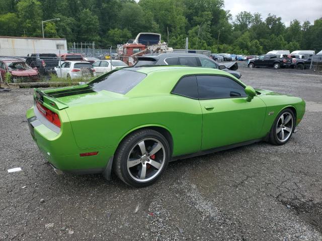 2B3CJ7DJ4BH554860 - 2011 DODGE CHALLENGER SRT-8 GREEN photo 3
