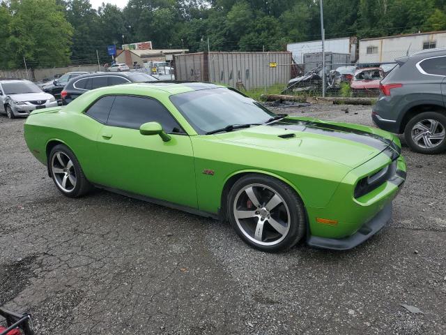 2B3CJ7DJ4BH554860 - 2011 DODGE CHALLENGER SRT-8 GREEN photo 4