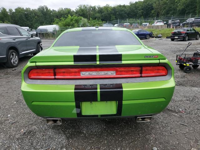2B3CJ7DJ4BH554860 - 2011 DODGE CHALLENGER SRT-8 GREEN photo 6