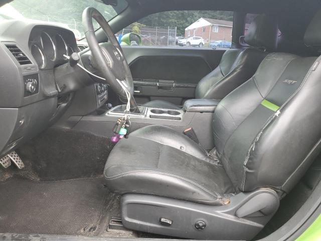 2B3CJ7DJ4BH554860 - 2011 DODGE CHALLENGER SRT-8 GREEN photo 7