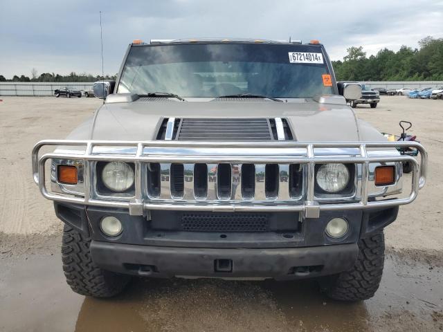 5GRGN23U15H123095 - 2005 HUMMER H2 TAN photo 5