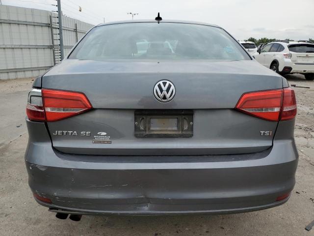 3VWD07AJ3FM401336 - 2015 VOLKSWAGEN JETTA SE GRAY photo 6