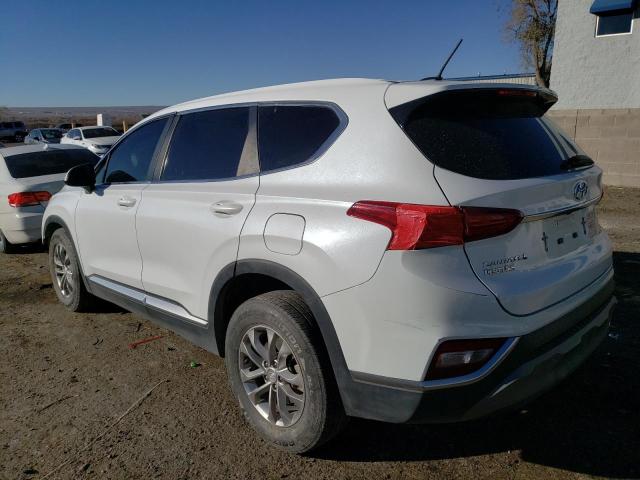 5NMS23AD9KH008865 - 2019 HYUNDAI SANTA FE SE WHITE photo 2