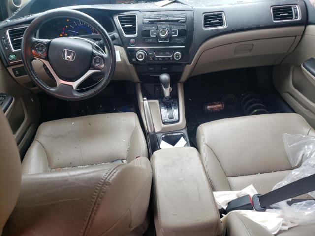 2HGFB2F94DH508657 - 2013 HONDA CIVIC EXL ბურგუნდია ფოტო 8