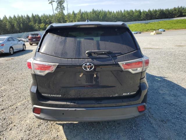 5TDJKRFH5GS316274 - 2016 TOYOTA HIGHLANDER XLE Qara foto 6
