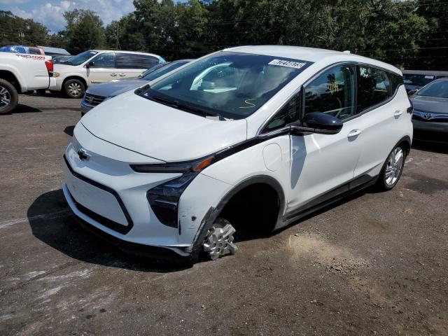 1G1FW6S06P4149825 - 2023 CHEVROLET BOLT EV 1LT WHITE photo 1