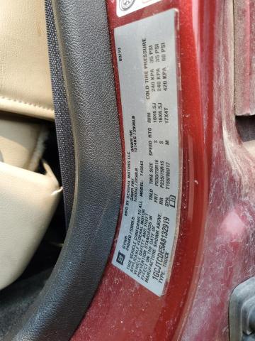 1GCJTCDE5A8132919 - 2010 CHEVROLET COLORADO LT MAROON photo 12