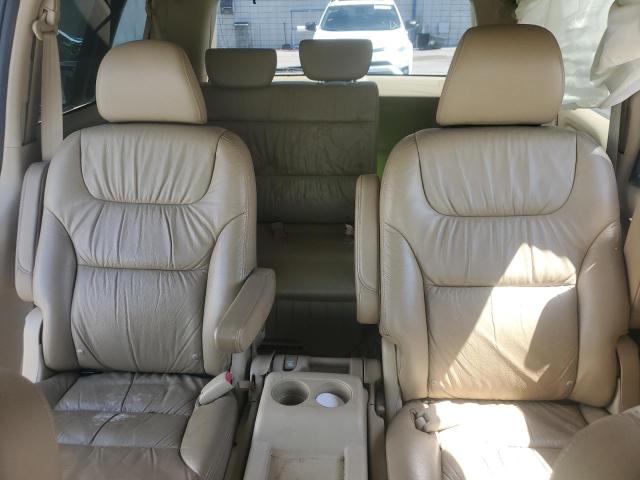 5FNRL3H96AB049564 - 2010 HONDA ODYSSEY TOURING თეთრი ფოტო 10