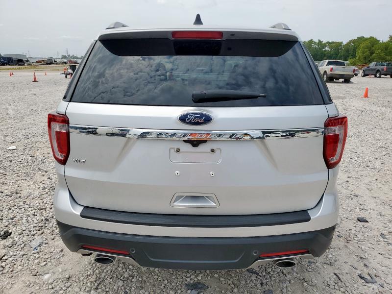 1FM5K7D86JGA97671 - 2018 FORD EXPLORER XLT Сріблястий фото 6