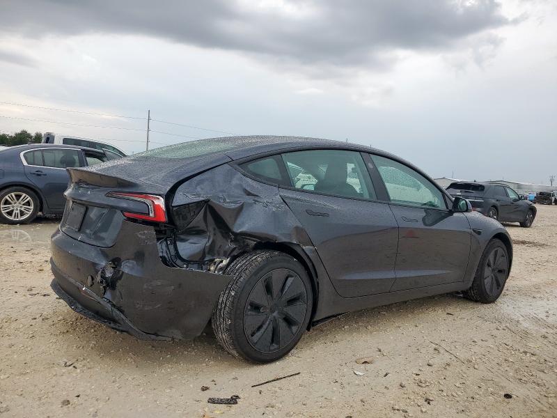 5YJ3E1EA5SF902380 - 2025 TESLA MODEL 3 GRAY photo 3