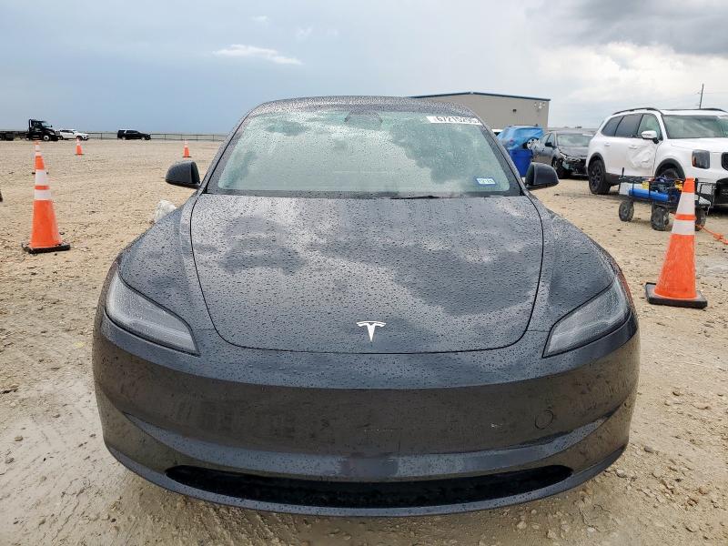 5YJ3E1EA5SF902380 - 2025 TESLA MODEL 3 GRAY photo 5