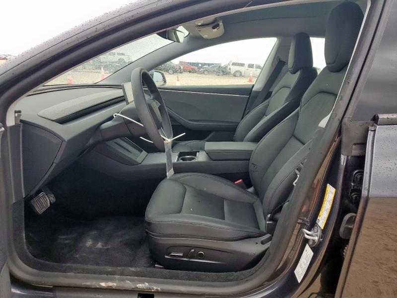 5YJ3E1EA5SF902380 - 2025 TESLA MODEL 3 GRAY photo 7