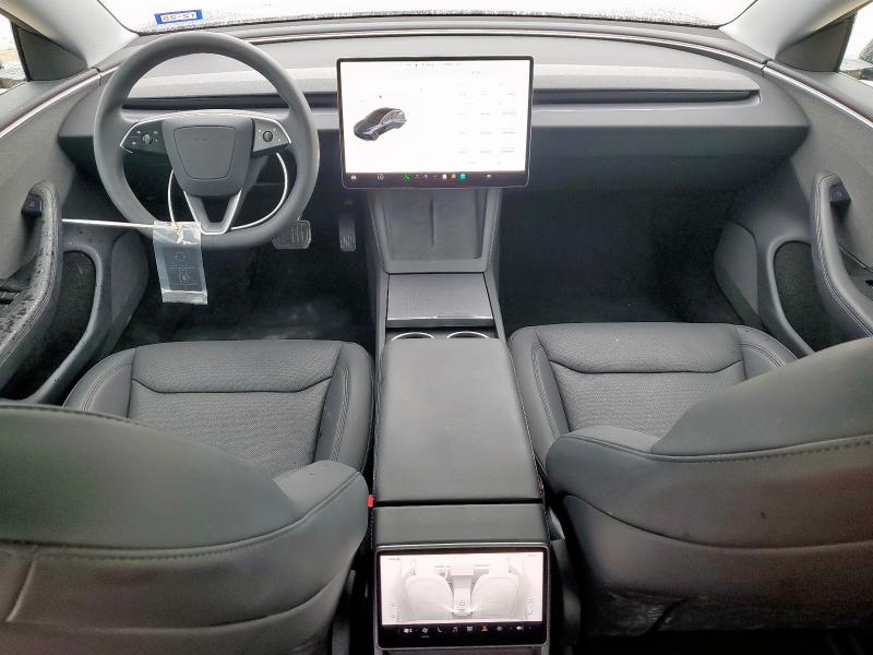 5YJ3E1EA5SF902380 - 2025 TESLA MODEL 3 GRAY photo 8