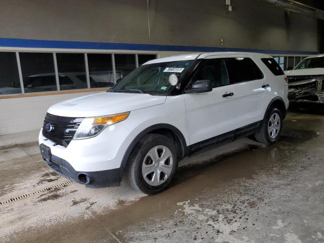 1FM5K8AR4EGC40013 - 2014 FORD EXPLORER POLICE INTERCEPTOR WHITE photo 1