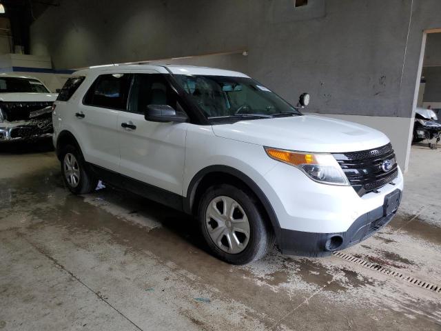 1FM5K8AR4EGC40013 - 2014 FORD EXPLORER POLICE INTERCEPTOR WHITE photo 4