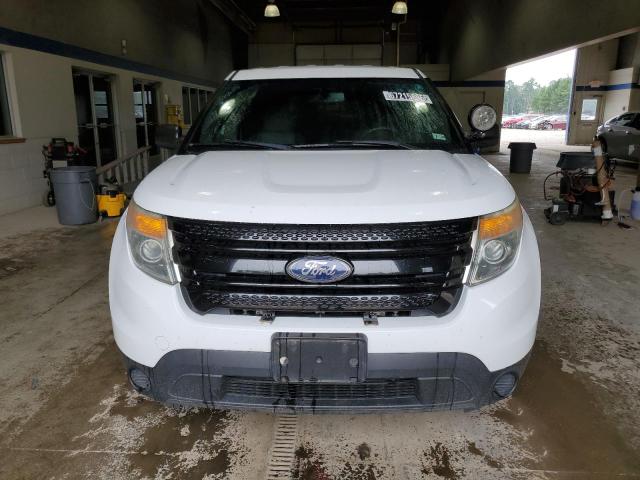 1FM5K8AR4EGC40013 - 2014 FORD EXPLORER POLICE INTERCEPTOR WHITE photo 5