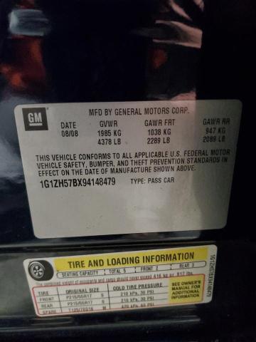 1G1ZH57BX94148479 - 2009 CHEVROLET MALIBU 1LT 蓝色 照片 13