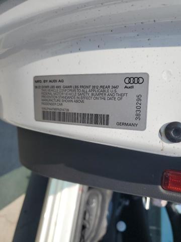 WAUP4AF56PA014739 - 2023 AUDI S5 PREMIUM PLUS 白色 照片 12