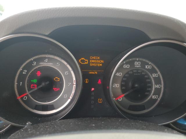 2HNYD2H38DH507435 - 2013 ACURA MDX TECHNOLOGY ვერცხლისფერი ფოტო 9