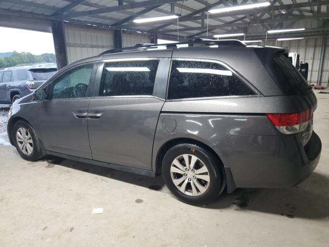5FNRL5H64FB002770 - 2015 HONDA ODYSSEY EXL GRAY photo 2