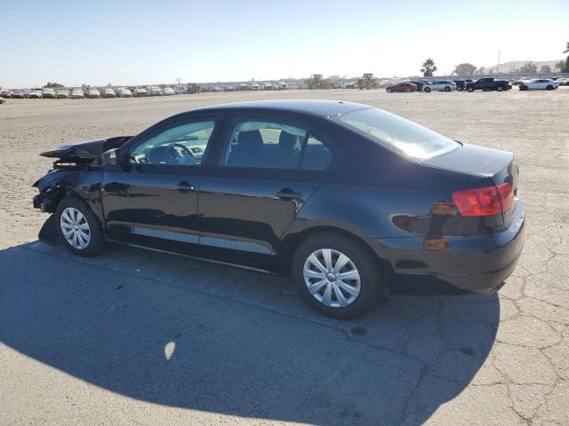 3VW2K7AJ8DM432497 - 2013 VOLKSWAGEN JETTA BASE BLACK photo 2