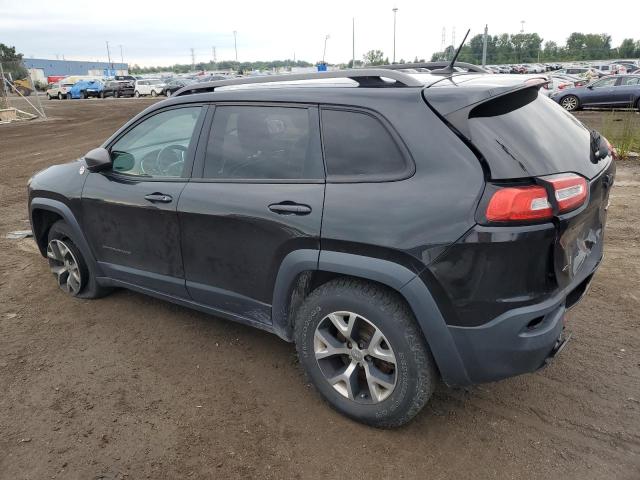 1C4PJMBS6EW120861 - 2014 JEEP CHEROKEE TRAILHAWK შავი ფოტო 2