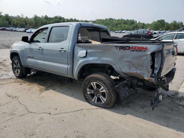 3TMCZ5AN8KM273987 - 2019 TOYOTA TACOMA DOUBLE CAB GRAY photo 2