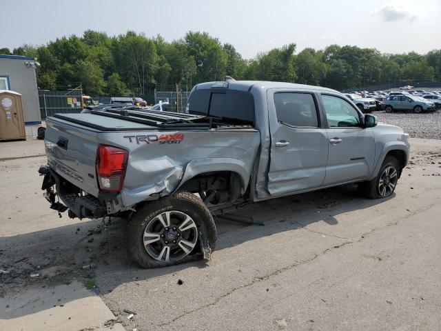 3TMCZ5AN8KM273987 - 2019 TOYOTA TACOMA DOUBLE CAB GRAY photo 3