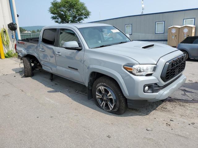 3TMCZ5AN8KM273987 - 2019 TOYOTA TACOMA DOUBLE CAB GRAY photo 4