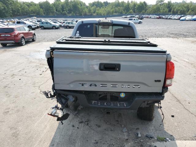 3TMCZ5AN8KM273987 - 2019 TOYOTA TACOMA DOUBLE CAB GRAY photo 6