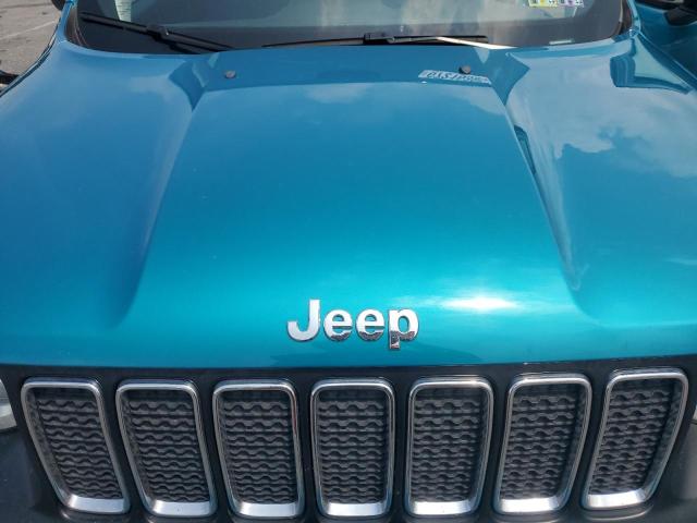 ZACNJBAB4KPK36708 - 2019 JEEP RENEGADE SPORT TURQUOISE photo 11