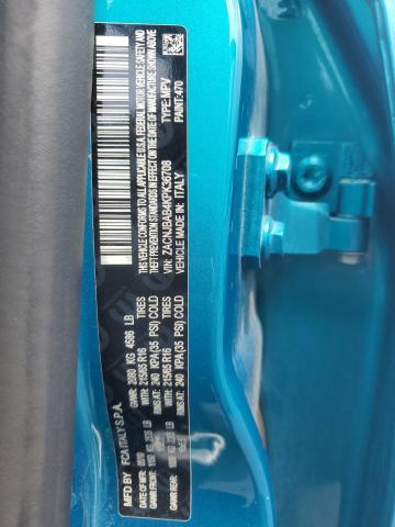 ZACNJBAB4KPK36708 - 2019 JEEP RENEGADE SPORT TURQUOISE photo 13