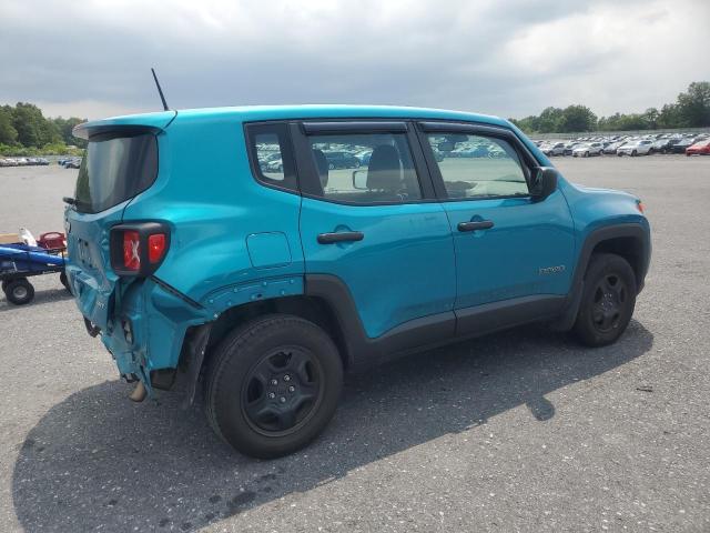 ZACNJBAB4KPK36708 - 2019 JEEP RENEGADE SPORT TURQUOISE photo 3