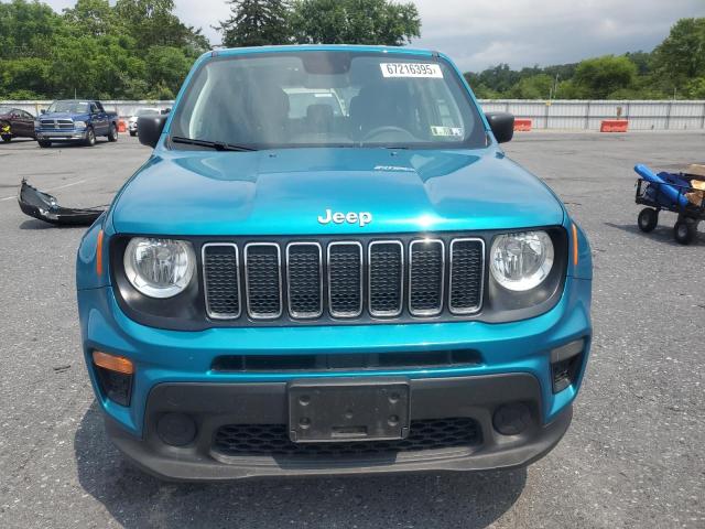 ZACNJBAB4KPK36708 - 2019 JEEP RENEGADE SPORT TURQUOISE photo 5