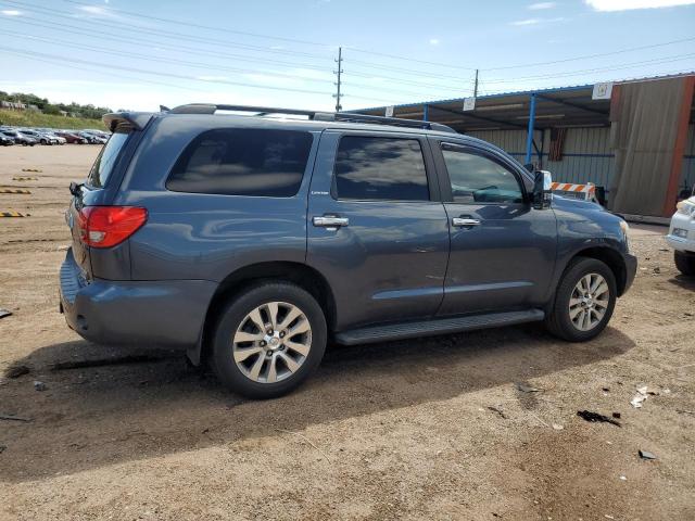 5TDJW5G10AS032508 - 2010 TOYOTA SEQUOIA LIMITED GRAY photo 3