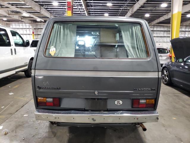 WV2YB0257HH072978 - 1987 VOLKSWAGEN VANAGON BUS GRAY photo 6