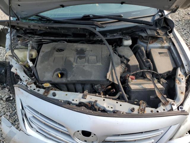 2T1BU4EEXDC031261 - 2013 TOYOTA COROLLA BASE 银色 照片 11